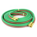 Interstate Pneumatics 1/4 in. x 100 Ft. Grade T, Twin Gas Welding Hose 200PSI W.P HW44-100T